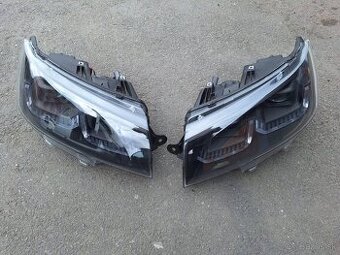 VOKSWAGEN T6.1 20- černá, přední světla s LED SONAR