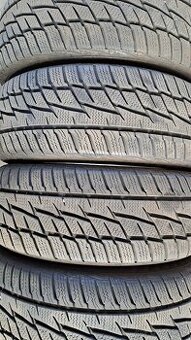 Predám 4ks jazdené zimné 205/55r16-91T Matador