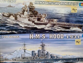 Plastikové modely lodí