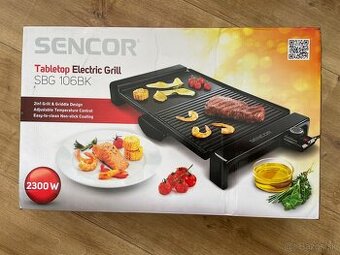 Stolný elektrický gril - Sencor SBG 106BK