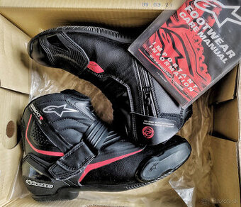 Topánky na motorku Alpinestars SMX-1 R V2, veľkosť 41