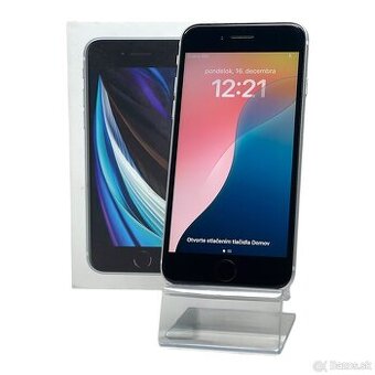 Apple iPhone SE 2020 64 GB White - 100% Zdravie batérie