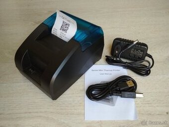 Termotlačiareň 58mm, USB, Bluetooth