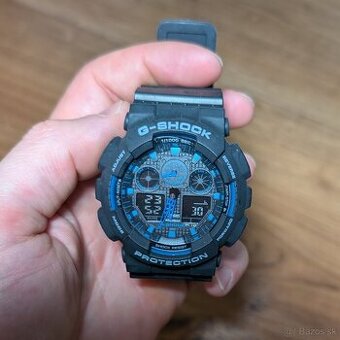 Casio GShock Resist 5081 GA-100 čierno modré