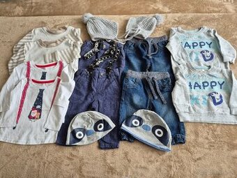 Balík oblečenia pre dvojičky - chlapcov