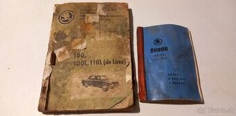 Katalog nahradnych dielov a navod na obsluhu skoda 100/110,