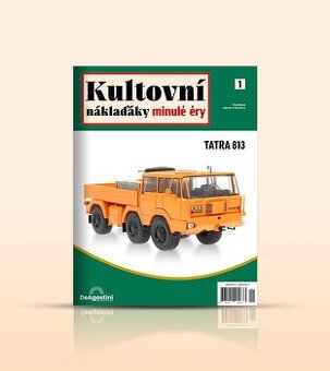 Nakladiak Tatra 813 6×6 Kolos – DeAgostini