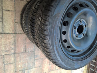 SADA PLECH DISKY 5x114,3 RENAULT+ PNEU ZIMA 205/55 R16 91T