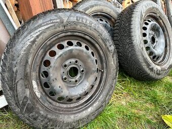 Zimné pneu, kolesa R15 5x112, disky, kolesá na zimu R15