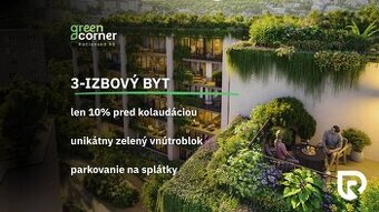 RADO | 3 izbový byt 98m² | Greencorner | Bratislava-Nové mes