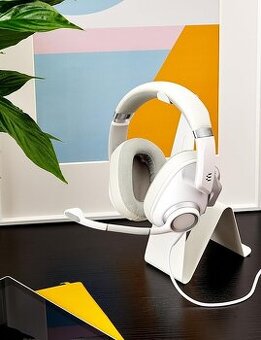 Predám herné slúchadlá EPOS H6Pro (drôtové,biele,uzavreté)