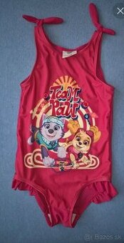 Dievčenské plavky Paw Patrol