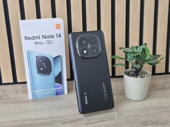 Redmi Note 14 Pro+ 5G 12GB/512GB Black | ZÁNOVNÝ