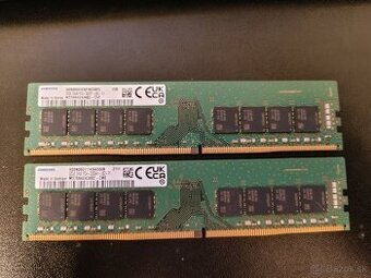Predám Samsung 32GB DDR4 RAM 2x32GB SET-64GB