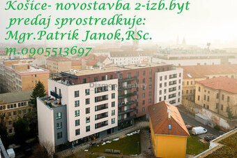 TOP Novostavba 2-izbový byt Košice-Centrum, VIDEO