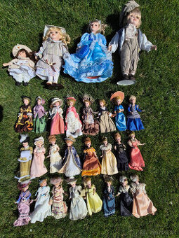 zbierka keramických bábik