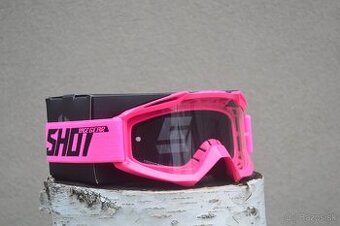 Ružové fluo okuliare brile SHOT