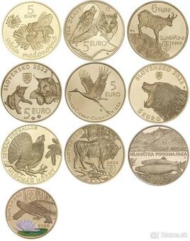 5€ minca eur fauna flóra