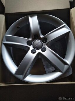AUDI 5 x 112 R 17 100 % stav + pneu. - 1