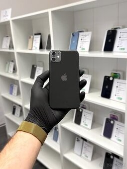 ZÁRUKA 2 ROKY /  Apple iPhone 11 128GB Black, 100% ZDRAVIE