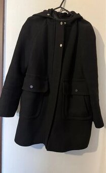 Zimný vlnený kabát/ Zara XS/34/6