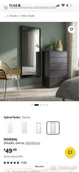 Zrkadlo Nissedal IKEA