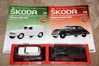 Škoda - Veľká história v malých modeloch DeAgostini 1:43
