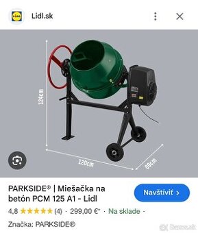 Miešačka parkside