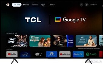 TCL 65" (164cm) 4K QLED Google TV + fali konzol