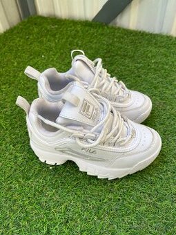 FILA Disruptor detské biele tenisky 29,5