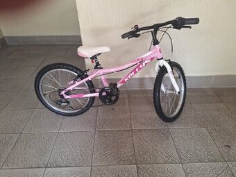 Predám detský bicykel 20kola Kellys ružový