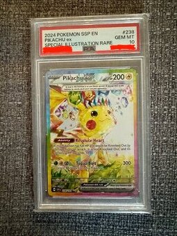Pokémon Pikachu ex SIR #238/191 – PSA 10