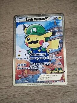 Predám kovovú kartička Pokémon