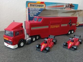 Matchbox Superkings K-116, Spojler, England, Iveco Ferrari