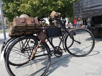 Truppenfahrrad Göricke 1926 – historický vojenský bicykel