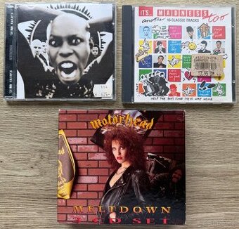 CDčka Skunk Anansie, Madness a Motörhead
