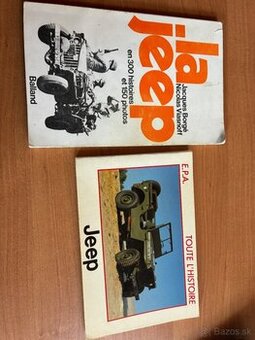 Jeep Willys predám dve knihy