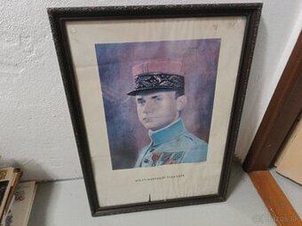 obraz portrét generál M.R. Štefánik