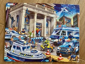 Puzzle 43ks, 36,5x28,5cm, policajná akcia