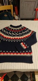 Retro vlneny sveter - 1