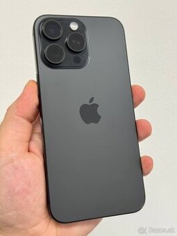 Apple iPhone 15 Pro Max 512GB Black Titanium – top stav