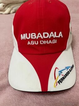 Predám original šiltovku Ferrari-Abu Dhabi -Fernando Alonso