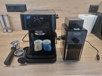 De'longhi kávovar + Delonghi mlynček