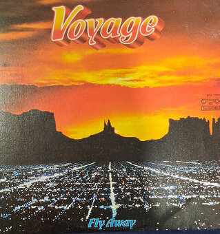 Retro gramofónová LP platňa Voyage
