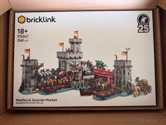LEGO Bricklink Stredoveký trh pri mori