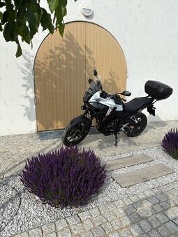Honda NX500 + doplnky - najazdené: 2500km v záruke