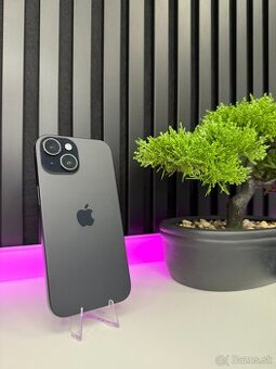 🌟 iPhone 15 Black 128 GB | Záruka 1 Rok