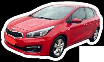 predam diely na kia ceed 1,4 73 kw benzin 6kvalt rv 2015 čer