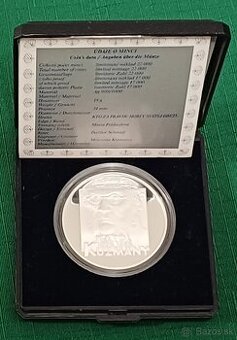Strieborná pamätná minca 200Sk, 2006, Karol Kuzmány, proof