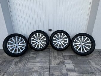 Alu disky 5x114,3 R17 Toyota + zimne pneu 215/55/17
